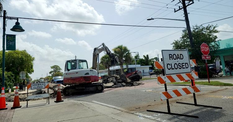 Dearborn Street construction